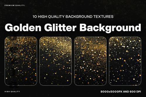 10 Golden Glitter Background 8ZN94X8