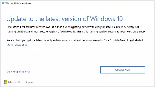 Windows 11 Installation Assistant 1.4.19041.5003