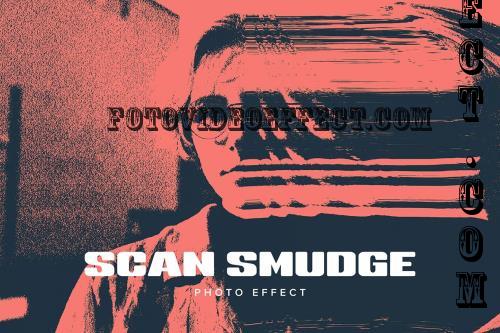 Scanner Smudge PSD Photo Effect - 7EQN6HV