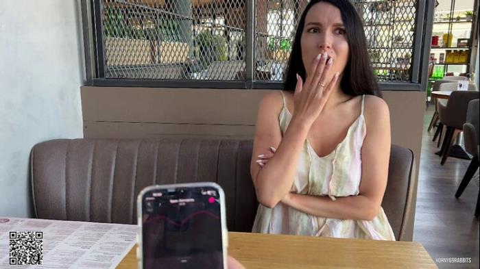 Eva Cumming Hard In Public Restaurant Thru With Lovense Ferri Remote Controlled Vibrator Horny69rabbits (FullHD 1080p) - Onlyfans - [2024]