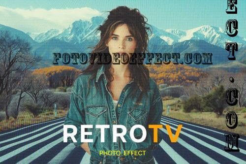 Retro TV Photo Effect - NGMZ79J