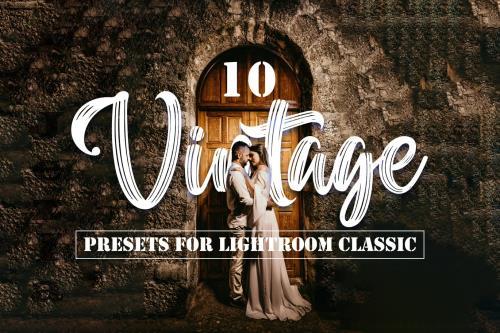 10 Vintage presets for Lightroom Classic 2N476MH