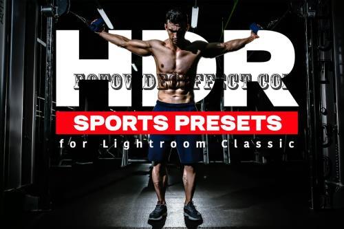 HDR Sports Presets for Lightroom Classic - NPP839G