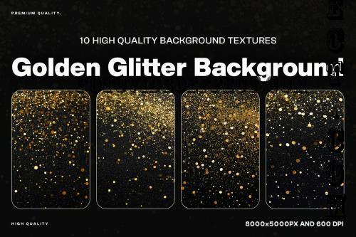 10 Golden Glitter Background 8ZN94X8