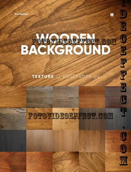 20 Wooden Backgrounds - DHETELY