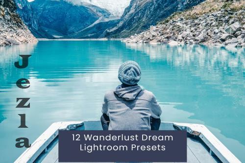 12 Wanderlust Dream Lightroom Presets - S424TQ7