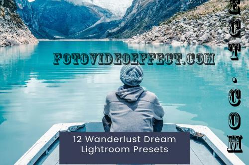 12 Wanderlust Dream Lightroom Presets - S424TQ7