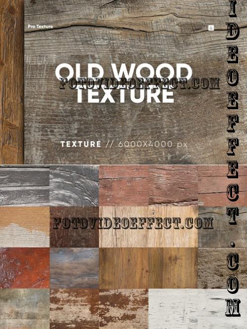 20 Old Wood Textures - MWU9RHV