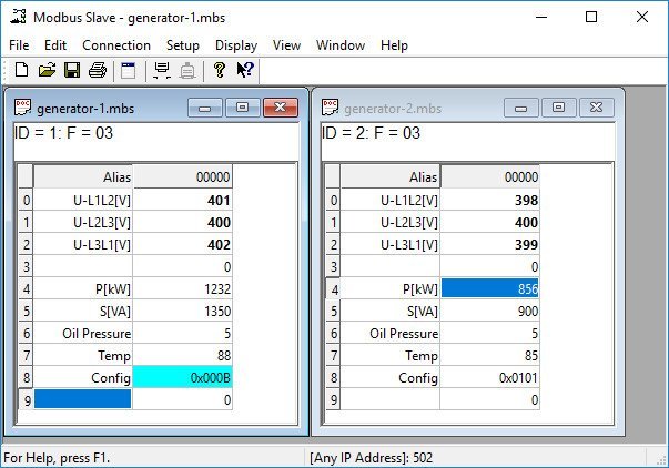 Modbus Slave 9.4.3.2293