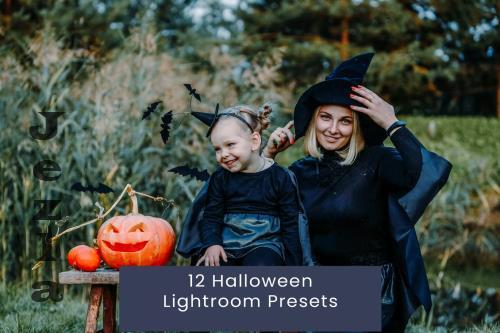 12 Halloween Lightroom Presets G8AGD3R