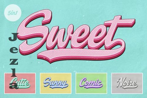 Colorful Retro Text Effects - 285613078 - NG7EYTV