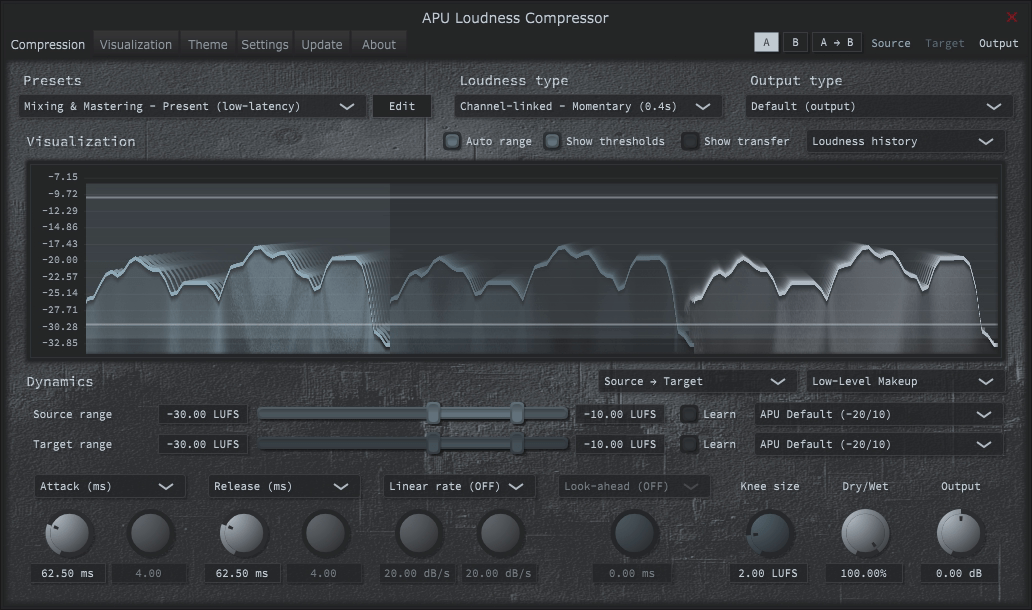 APU Software APU Loudness Compressor 3.0.0 (Win macOS)