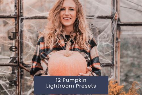 12 Pumpkin Lightroom Presets - 8PMSHCH