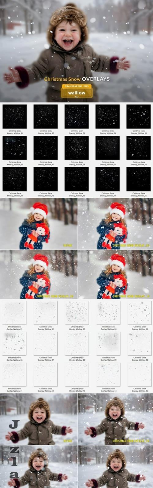 Snow PNG transparent photo Overlays - 285754292