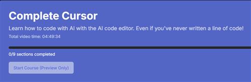 Takeoff – Cursor – Learn to Code with AI