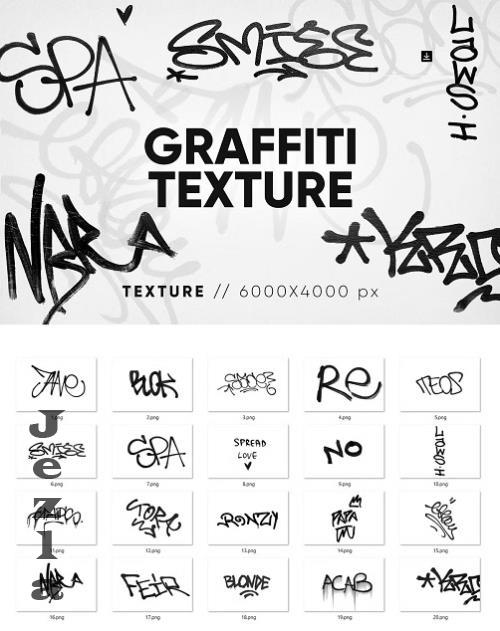 20 Graffiti Texture HQ - 286069726