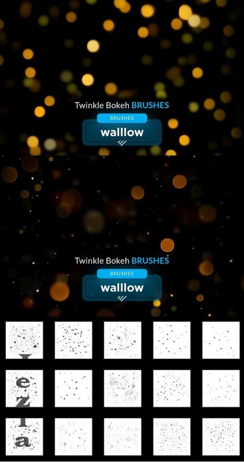 Twinkle bokeh photoshop brushes - 285923352 - UTD2YC5