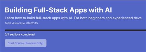 Takeoff – Building Full–Stack Apps with AI