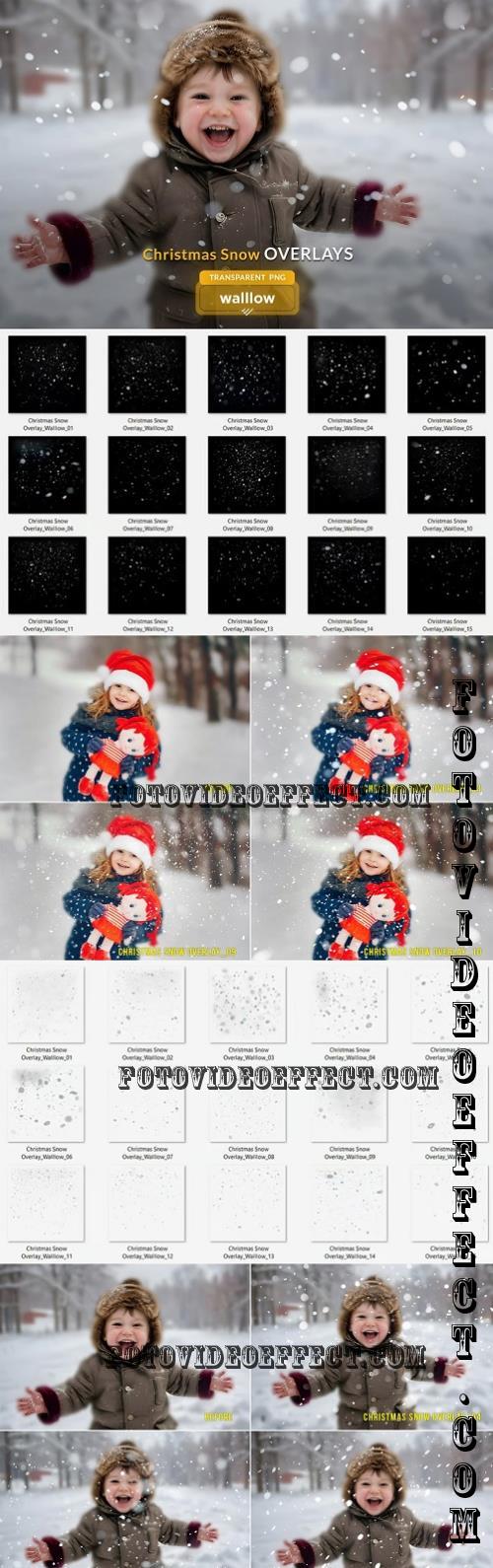 Snow PNG transparent photo Overlays - 285754292