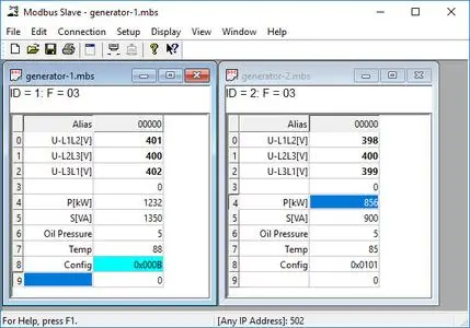 Modbus Slave 9.4.3.2293