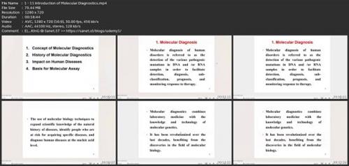 Molecular Diagnostics Online  Course 57e09f169db9bfce6b403ffbe90216e8