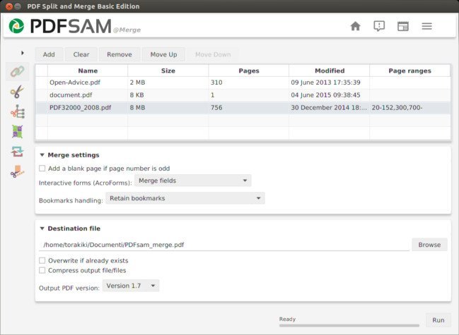 PDFsam -PDF Split and Merge 5.2.8