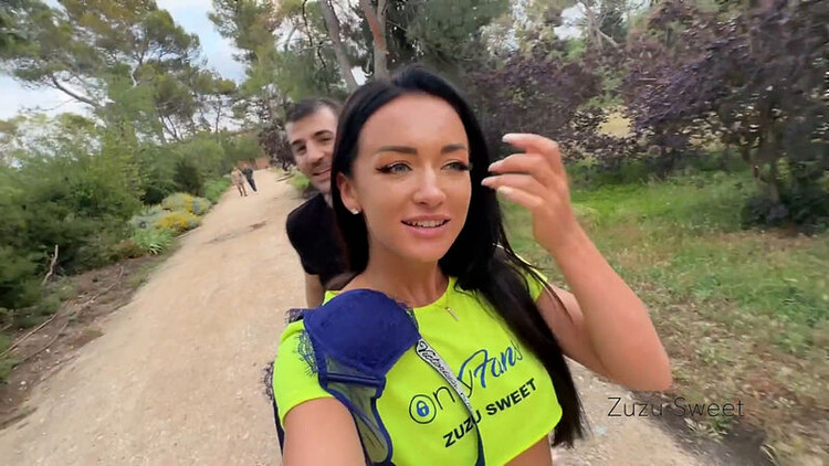 Zuzu Sweet Fuck Athlete In Public For Her Onlyfans Casting Facial Zuzu Sweet