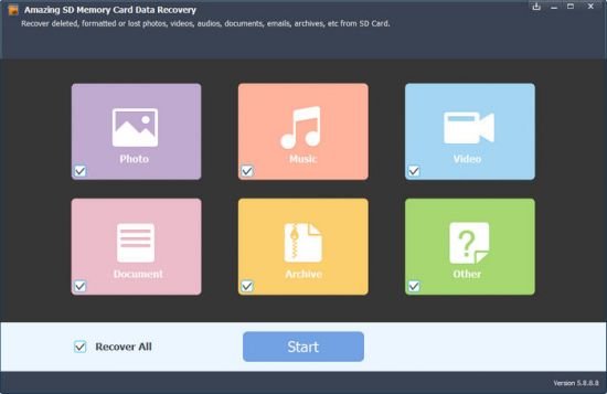 Amazing SD Memory Card Data Recovery 9.5.0.0 Multilingual