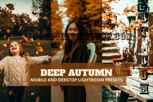 Deep Autumn Lightroom Presets Dekstop and Mobile - WMD79R4