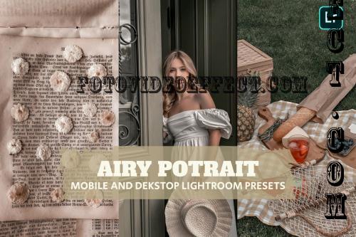 Airy Potrait Lightroom Presets Dekstop and Mobile - F5SMME8