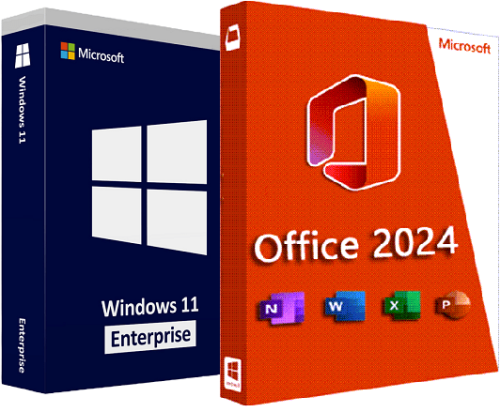 Windows 11 Enterprise 24H2 Build 26100.2033 (No TPM Required) + Office 2024 Pro Plus Multi Octobe...