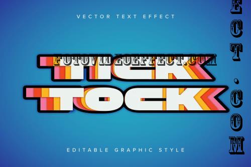 Colourful Layered Vector Text Effect Mockup - EYC4QKU