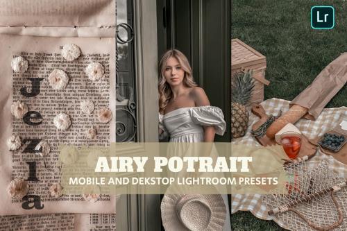 Airy Potrait Lightroom Presets Dekstop and Mobile - F5SMME8