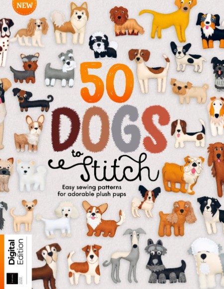 50 Dogs to Stitch - 2nd Edition - December 2023