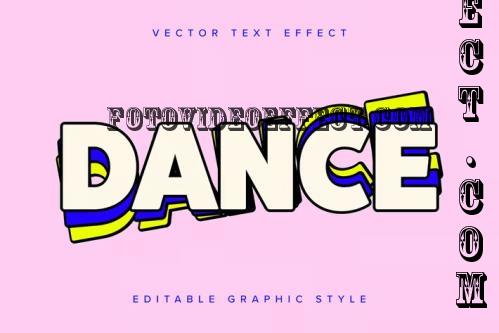 Layered and Spinning Vector Text Effect Mockup  - XNAFC6Q