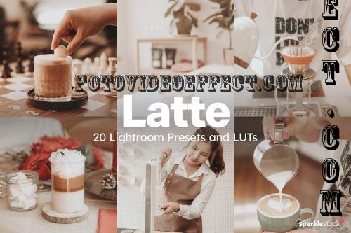 20 Latte Lightroom Presets LUTs - 286333856