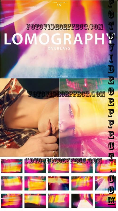 Vibrant Lomography Overlays - 7AYBQL8