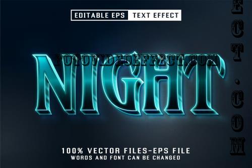 Night Editable Text Effect - 5Y67YCK