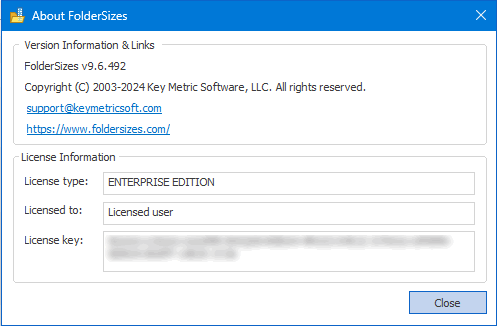 FolderSizes 9.6.492 Enterprise Edition