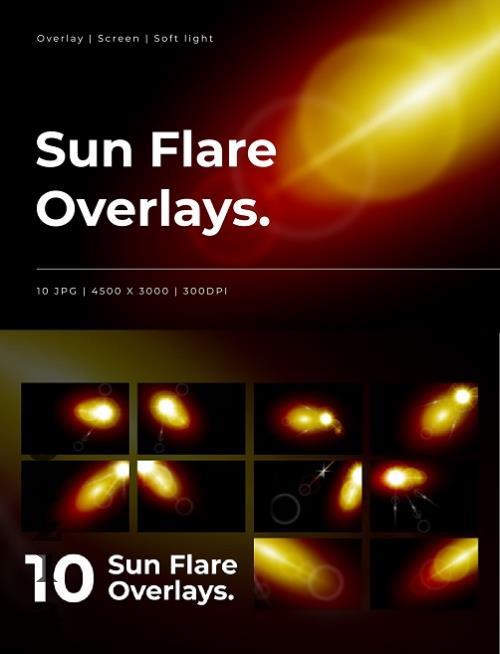 Sun Light Flare Overlay - W6KKVPP