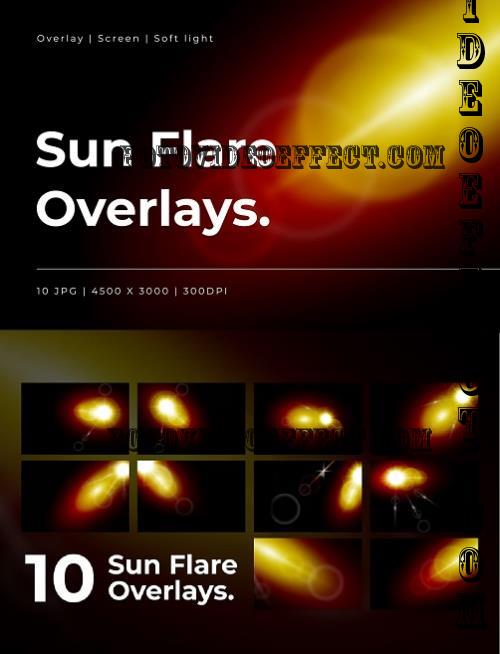 Sun Light Flare Overlay - W6KKVPP