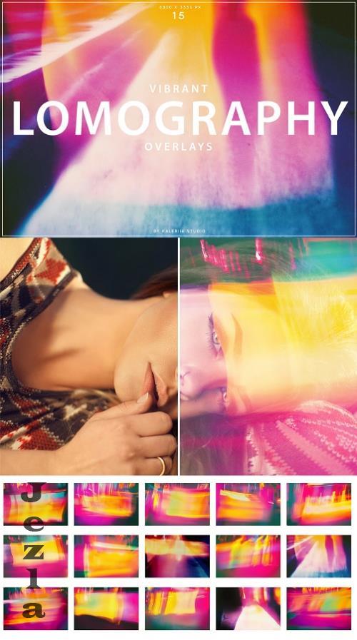 Vibrant Lomography Overlays - 7AYBQL8