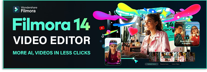 Wondershare Filmora 14 Lifetime License