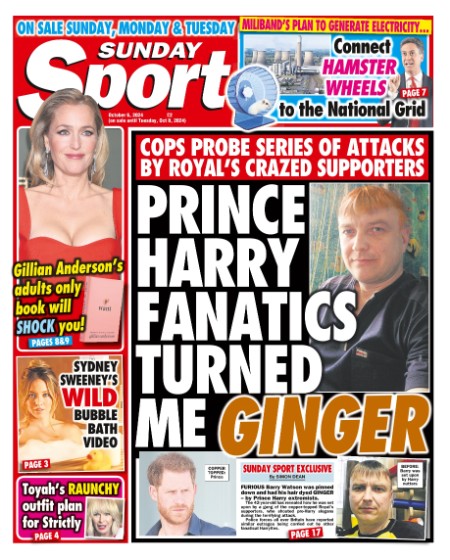 Sunday Sport - 4 October 2024