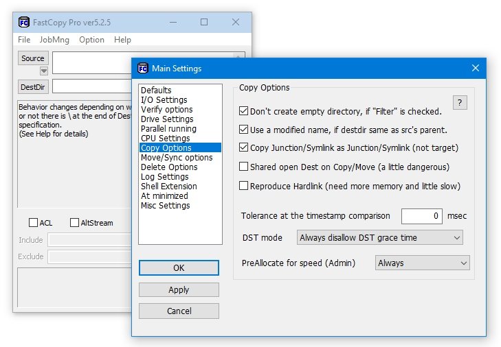 FastCopy Pro 5.8.0