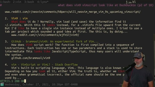 Scripting Vim