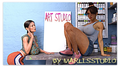 Marlis - Art Studio 3D Porn Comic