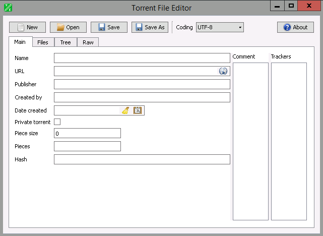 Torrent File Editor 1.0.0
