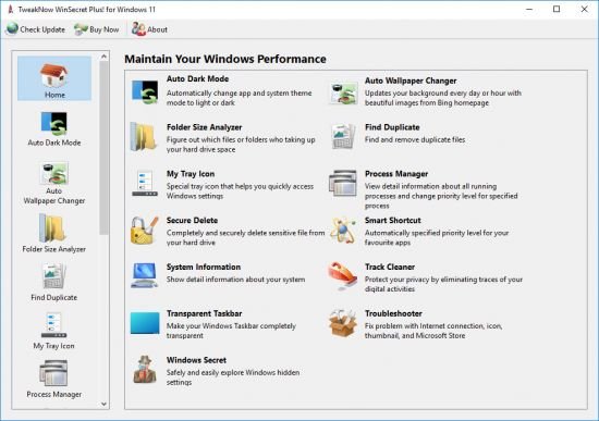 TweakNow WinSecret Plus 5.7.3