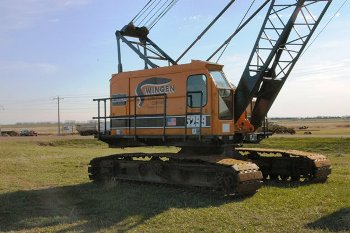 American 5299 Crawler Crane Walk Around